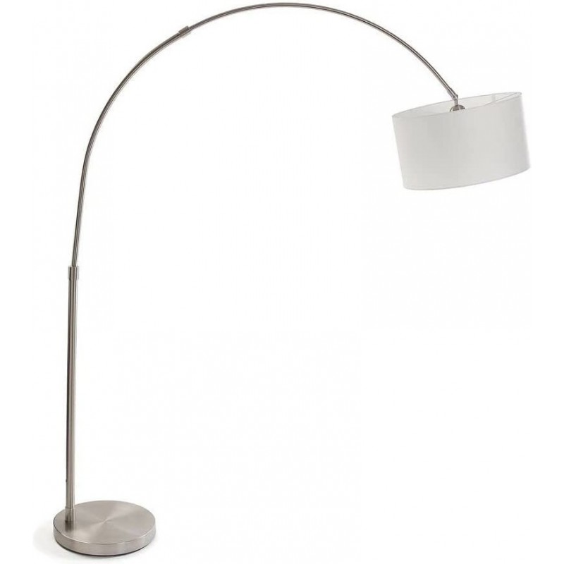 209,95 € Free Shipping | Floor lamp Extended Shape 210×180 cm. Living room, dining room and bedroom. PMMA and Metal casting. Gray Color