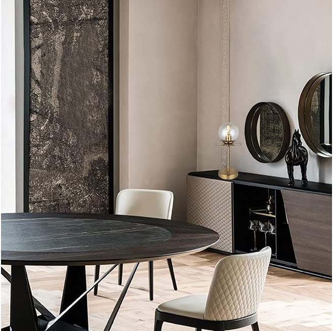 135,95 € Spedizione Gratuita | Lampada da tavolo 40W 40×20 cm. Cristallo e metallo. Colore d'oro