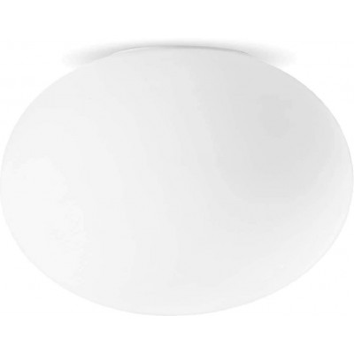 シーリングランプ 球状 形状 44×43 cm. ダイニングルーム, ベッドルーム そして ロビー. 結晶 そして ガラス. 白い カラー