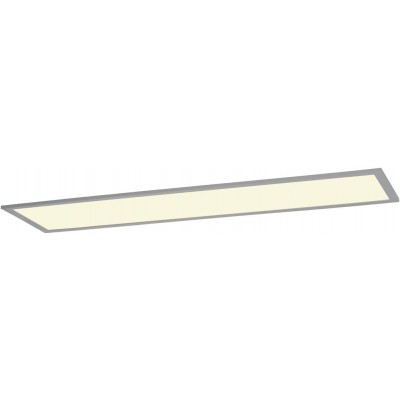 LEDパネル 43W LED 長方形 形状 120×30 cm. LED リビングルーム, ダイニングルーム そして ベッドルーム. モダン スタイル. アクリル そして アルミニウム. グレー カラー