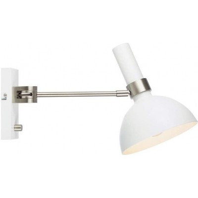 146,95 € Envoi gratuit | Applique murale d'intérieur 60W Métal. Couleur blanc