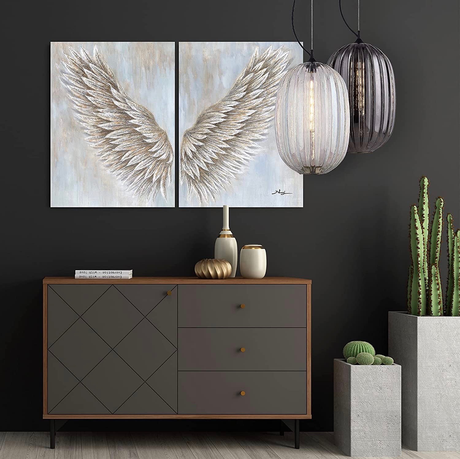 403,95 € Бесплатная доставка | Подвесной светильник 4W 3000K Теплый свет. Ø 32 cm. Кристалл и металл