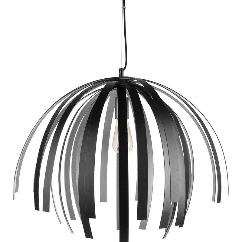 219,95 € 免费送货 | 吊灯 40W 球形 形状 75×75 cm. 客厅, 饭厅 和 卧室. 现代的 风格. 铝. 黑色的 颜色