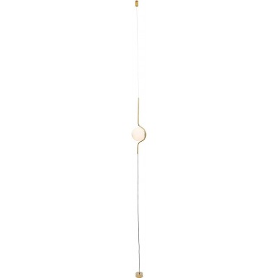 364,95 € Spedizione Gratuita | Lampada a sospensione 6W 118 cm. Alluminio. Colore d'oro