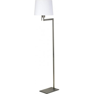 Lampada da pavimento 15W Forma Cilindrica 150×29 cm. Ufficio. Stile classico. Metallo. Colore d'oro