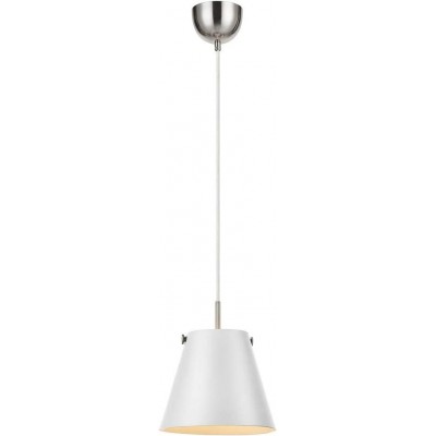 105,95 € Free Shipping | Hanging lamp 60W 30×30 cm. Stainless steel and metal casting. Gray Color