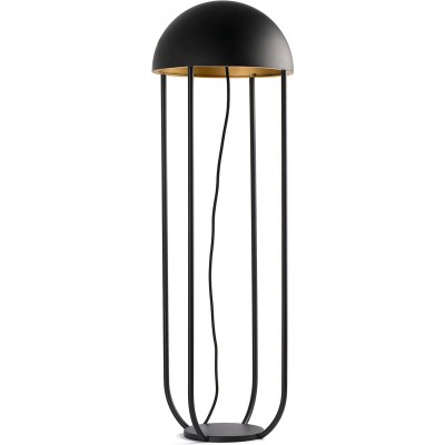 Lampada da pavimento 6W 90×29 cm. LED Metallo. Colore nero