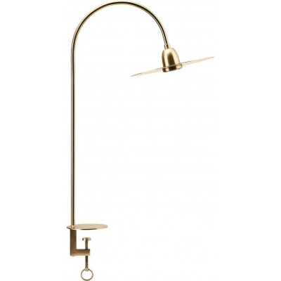 台灯 40W 圆形的 形状 79×21 cm. 用夹子固定桌子 客厅, 饭厅 和 卧室. 现代的 风格. 黄铜. 金的 颜色