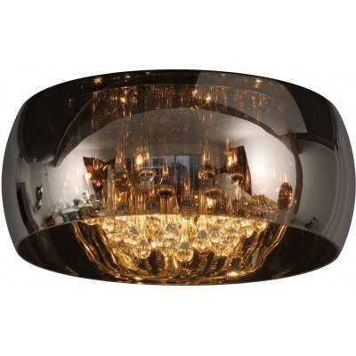 466,95 € Free Shipping | Ceiling lamp 140W Ø 40 cm. Glass. Plated chrome Color