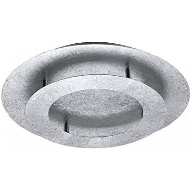 266,95 € Free Shipping | Indoor ceiling light 18W Round Shape 46×46 cm. LED Dining room, bedroom and lobby. Metal casting. Gray Color