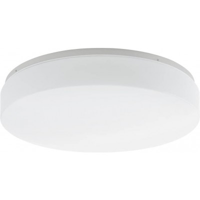 203,95 € Free Shipping | Indoor ceiling light Eglo 29W Round Shape 13 cm. Dining room, bedroom and lobby. Modern Style. Metal casting. White Color