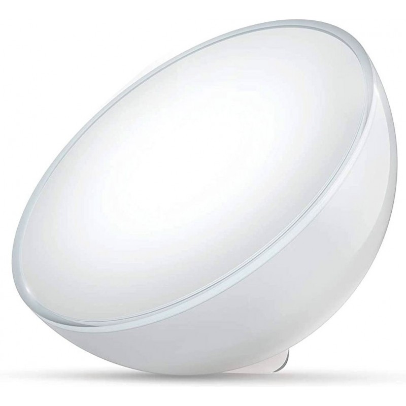 92,95 € Envoi gratuit | Lampe de table Philips 6W 15×15 cm. LED. Alexa et Google Home Pmma. Couleur blanc