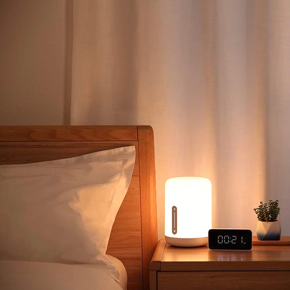48,95 € Kostenloser Versand | Tischlampe 25×15 cm. Steuerung mit Smartphone-APP Pmma. Weiß Farbe