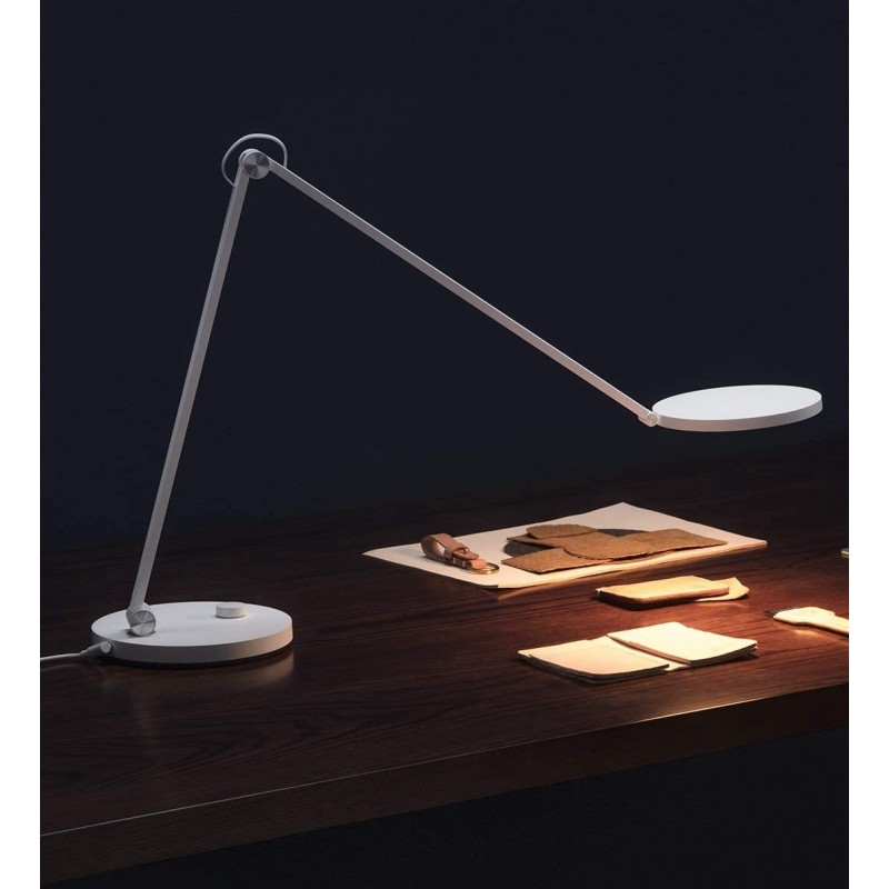 115,95 € Free Shipping | Desk lamp 14W Angular Shape 42×30 cm. Articulating Smart LED Living room, dining room and bedroom. Metal casting. White Color
