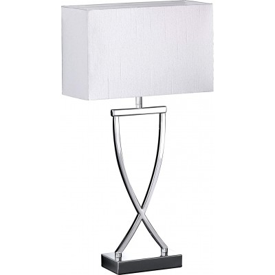 124,95 € Spedizione Gratuita | Lampada da tavolo 46W 51 cm. Metallo. Colore bianca