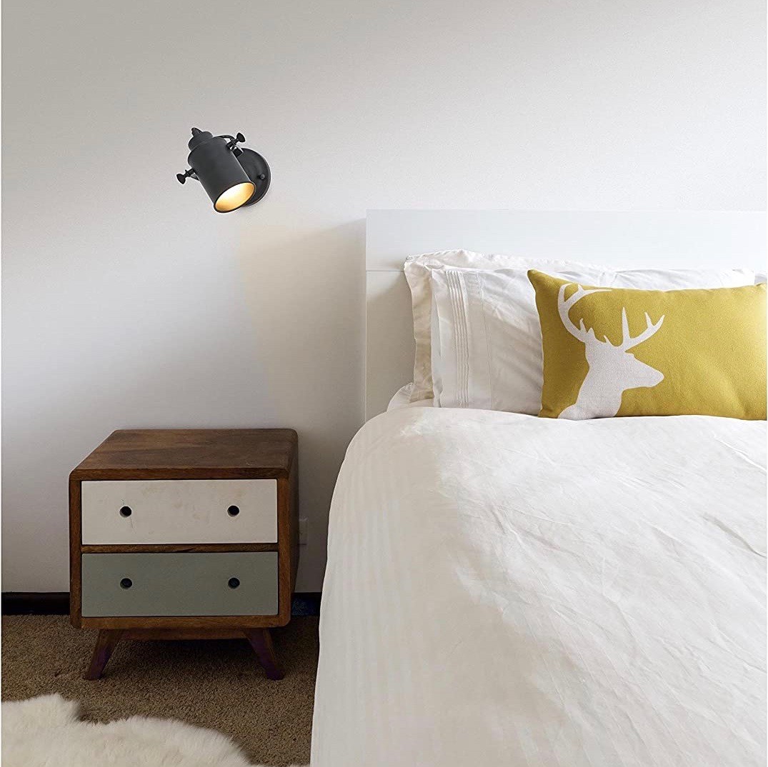 63,95 € Бесплатная доставка | Внутренний точечный светильник 40W 34×16 cm. Регулируемый Металл. Чернить Цвет