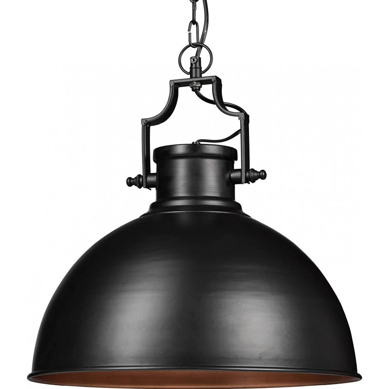 99,95 € Envoi gratuit | Lampe à suspension Façonner Ronde 155×41 cm. Salle, salle à manger et hall. Style moderne et industriel. Métal. Couleur noir