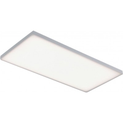 142,95 € Free Shipping | Indoor ceiling light 29W 3000K Warm light. Rectangular Shape 60×30 cm. LED Kids zone, office and warehouse. Metal casting. White Color