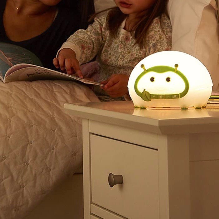 113,95 € Kostenloser Versand | Tischlampe 16×10 cm. Kind nachtlicht Pmma. Grün Farbe
