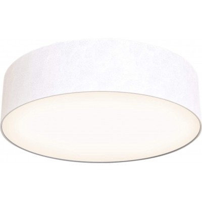 Plafoniera da interno 45×45 cm. LED Metallo. Colore bianca