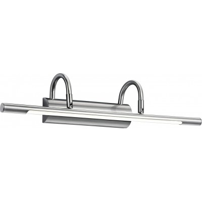 79,95 € Kostenloser Versand | Bildbeleuchtung Trio 8W 49×11 cm. LED Metall. Nickel Farbe