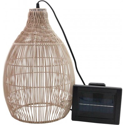Solar lighting 3W Spherical Shape 42×29 cm. Terrace, garden and public space. Modern Style. PMMA. Brown Color