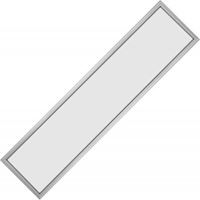 124,95 € Бесплатная доставка | Светодиодная панель 45W LED 150×30 cm. Металл. Белый Цвет