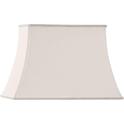 128,95 € Free Shipping | Lamp shade Rectangular Shape Ø 45 cm. Tulip Dining room, bedroom and lobby. White Color
