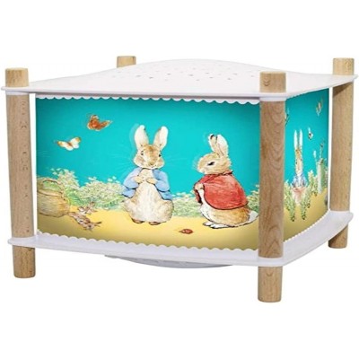 73,95 € Envío gratis | Lámpara infantil 19×18 cm. Narrador de cuentos y música por streaming. Detector de llanto. Proyector de estrellas. Diseño con dibujos de animales