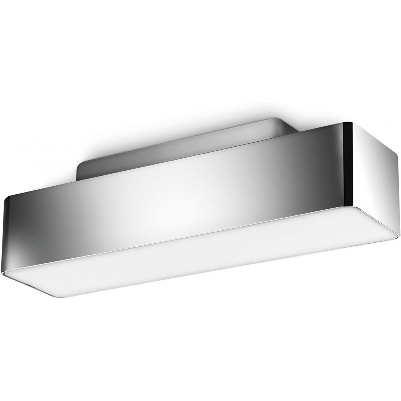 62,95 € Kostenloser Versand | Deckenlampe Philips 11W 2700K Sehr warmes Licht. 29×8 cm. Aluminium. Überzogenes chrom Farbe