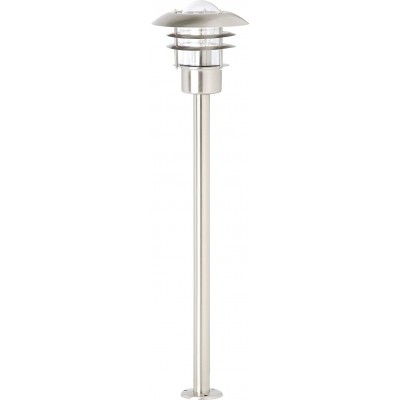 75,95 € Spedizione Gratuita | Lampada da esterno 60W 90 cm. Disegno del paralume Acciaio e acciaio inossidabile. Colore grigio