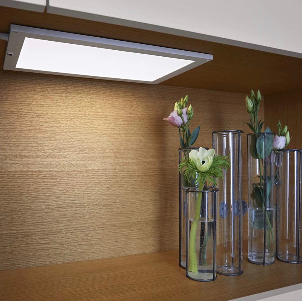88,95 € Envío gratis | Plafón de interior 14W 30×20 cm. LED Pmma. Color blanco