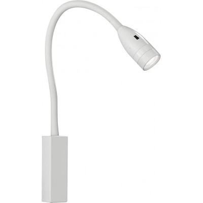 89,95 € Бесплатная доставка | Настенный светильник для дома 5W 61×4 cm. Гибкий Металл. Белый Цвет