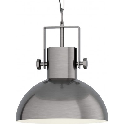 69,95 € Envio grátis | Lâmpada pendurada Eglo 28W 110×30 cm. Aço. Cor preto