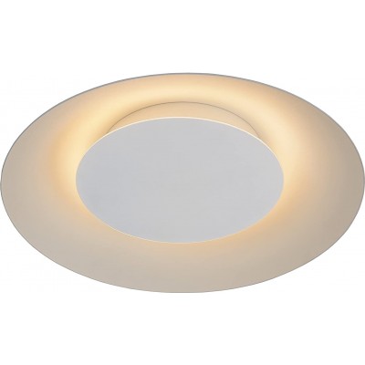 102,95 € Spedizione Gratuita | Lampada da soffitto 12W Ø 34 cm. Metallo. Colore bianca