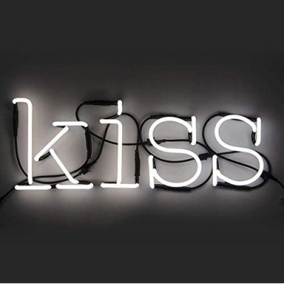 134,95 € Free Shipping | LED items 60×17 cm. Design in the form of 4 letters. Includes transformer Living room, dining room and bedroom. Glass. White Color