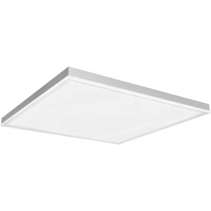 83,95 € Free Shipping | Indoor ceiling light 19W 3000K Warm light. Square Shape 30×30 cm. Living room, bedroom and lobby. Aluminum and PMMA. White Color