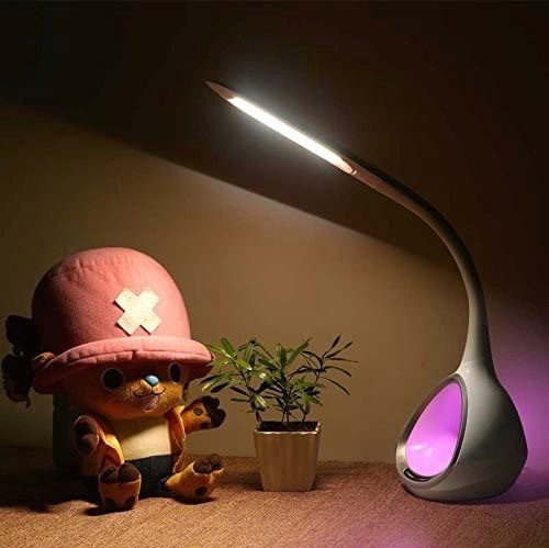 53,95 € Free Shipping | Desk lamp 10W 40×20 cm. LED. Tactile Pmma. White Color