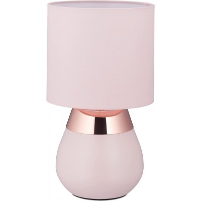 106,95 € Spedizione Gratuita | Lampada da tavolo 32×18 cm. Tattile Pmma e metallo. Colore rosa