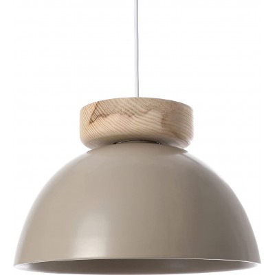75,95 € Free Shipping | Hanging lamp Spherical Shape 38×38 cm. Living room, dining room and bedroom. Beige Color