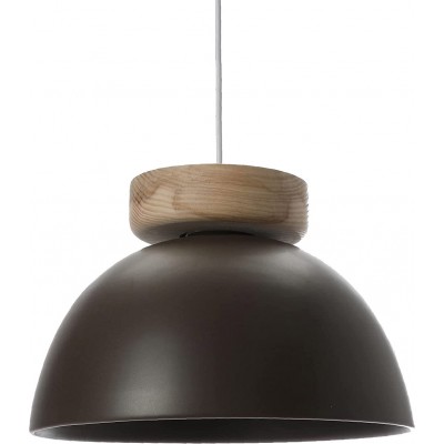 75,95 € Free Shipping | Hanging lamp Spherical Shape 38×38 cm. Living room, dining room and bedroom. Brown Color