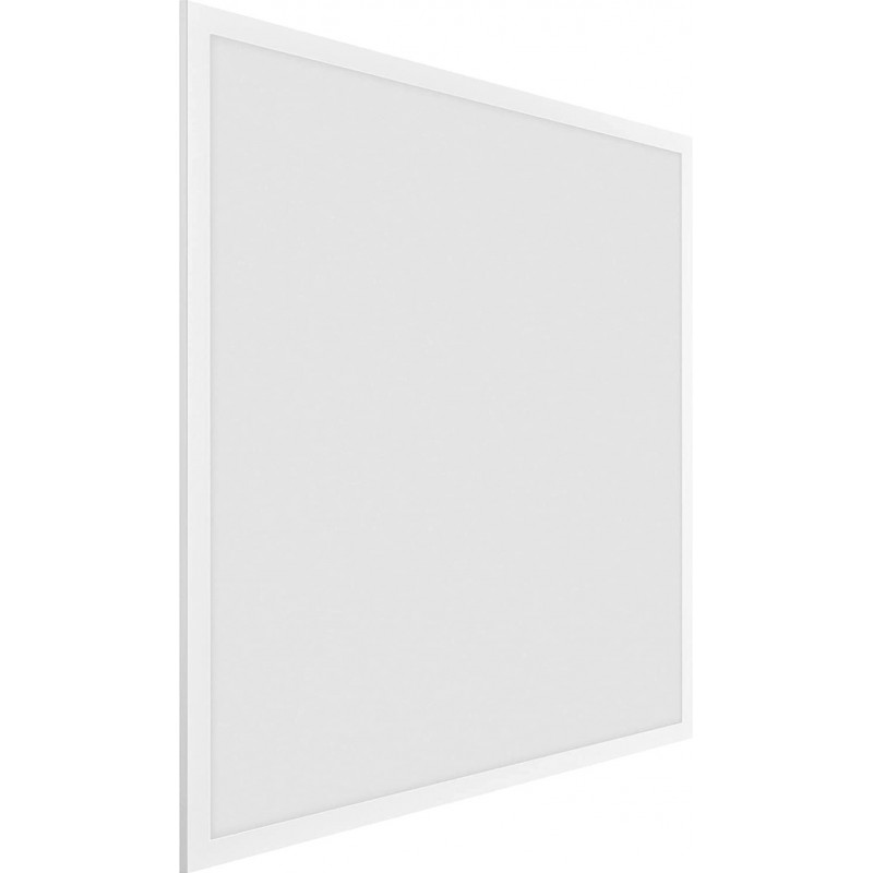 94,95 € Envio grátis | Painel de LED 36W Forma Quadrado 62×62 cm. Sala de jantar, quarto e salão. PMMA. Cor branco