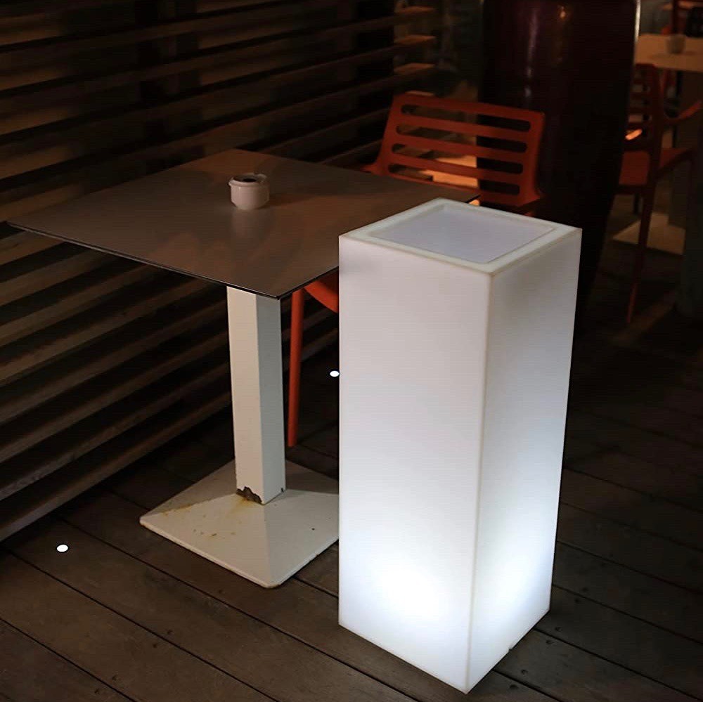 67,95 € Envio grátis | Lâmpada de exterior 80×30 cm. Pmma. Cor branco