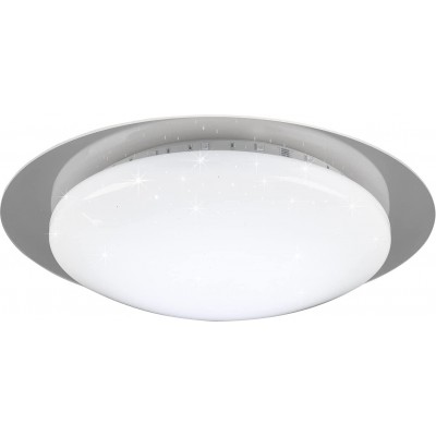 99,95 € Free Shipping | Indoor ceiling light Reality 13W 35×35 cm. Pmma. White Color