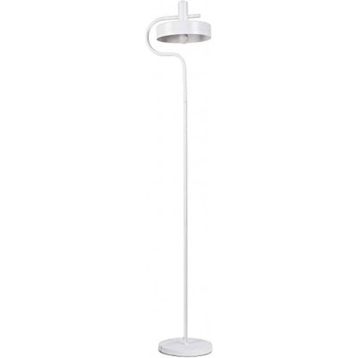 Lámpara de pie 40W 160×32 cm. Salón, comedor y vestíbulo. Estilo moderno. Metal. Color blanco