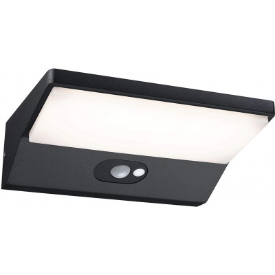 79,95 € Free Shipping | Outdoor wall light 7W 3000K Warm light. Square Shape 18×15 cm. LED Terrace, garden and public space. Aluminum. Black Color