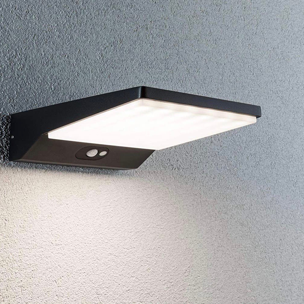 108,95 € Envoi gratuit | Applique murale d'extérieur 10W 3000K Lumière chaude. 25×18 cm. LED Aluminium. Couleur noir
