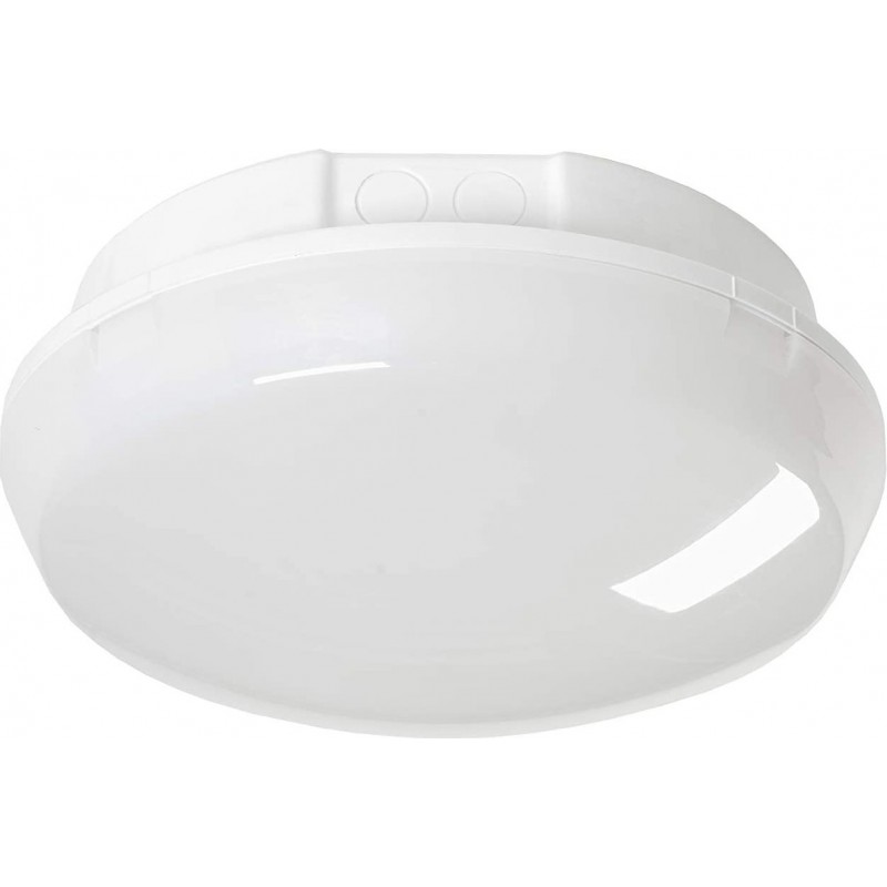 92,95 € Free Shipping | Indoor ceiling light 10W Round Shape 26×11 cm. Dining room, bedroom and lobby. PMMA. White Color