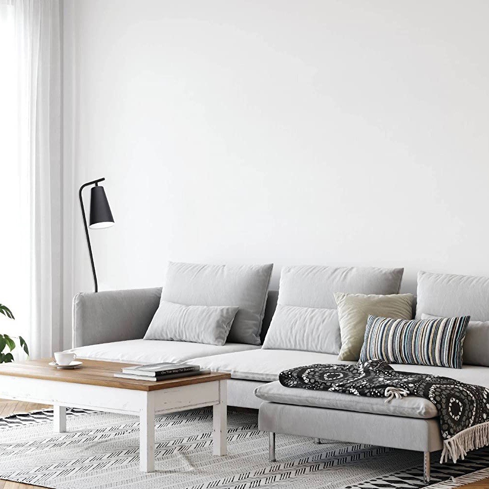99,95 € Envío gratis | Lámpara de pie Eglo 150×29 cm. Acero. Color negro