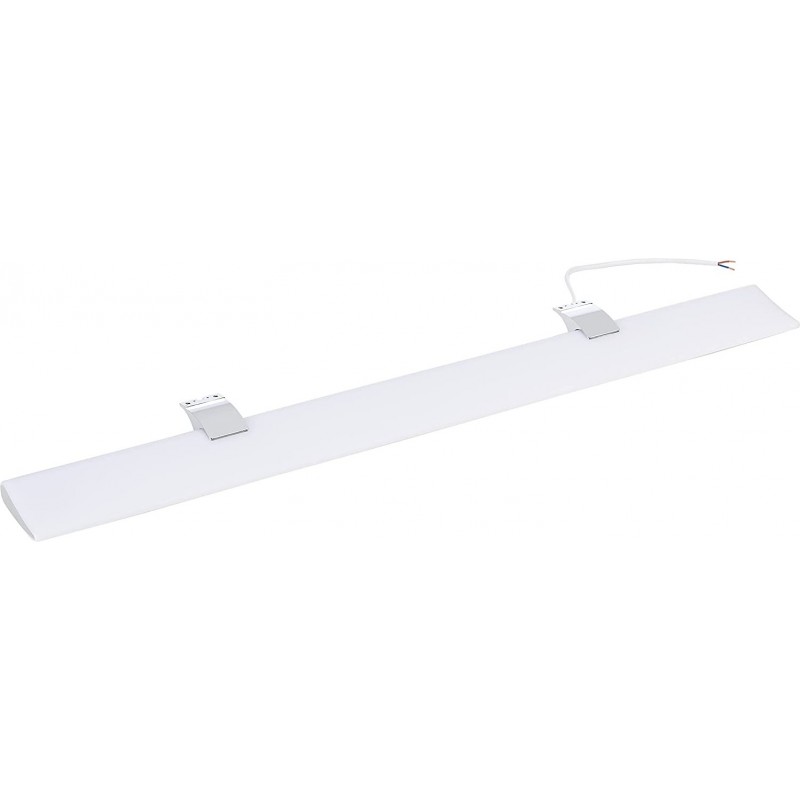 98,95 € Envio grátis | Iluminação de móveis 12W Forma Alongada 30×11 cm. Sala de jantar, quarto e salão. Resina. Cor cromado